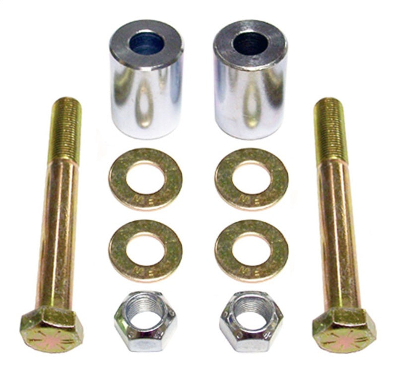 Kit de relocalisation de support d'amortisseur RockJock JK pour partie inférieure arrière avec paire de quincaillerie