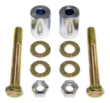 Kit de relocalisation de support d'amortisseur RockJock JK pour partie inférieure arrière avec paire de quincaillerie