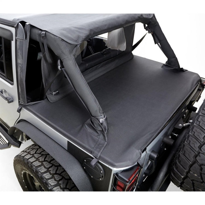 Couvre-caisse à 2 portes pour Jeep Wrangler (JK) Rampage 2007-2018 - Diamant noir