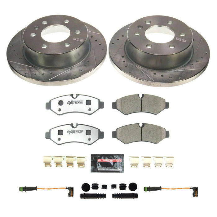 Kit de freins arrière Power Stop 19-21 pour camion et remorquage Mercedes-Benz Sprinter 2500 Z36