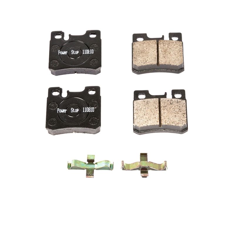 Power Stop 99-00 Mercedes-Benz C230 Rear Z17 Evolution Ceramic Brake Pads w/Hardware