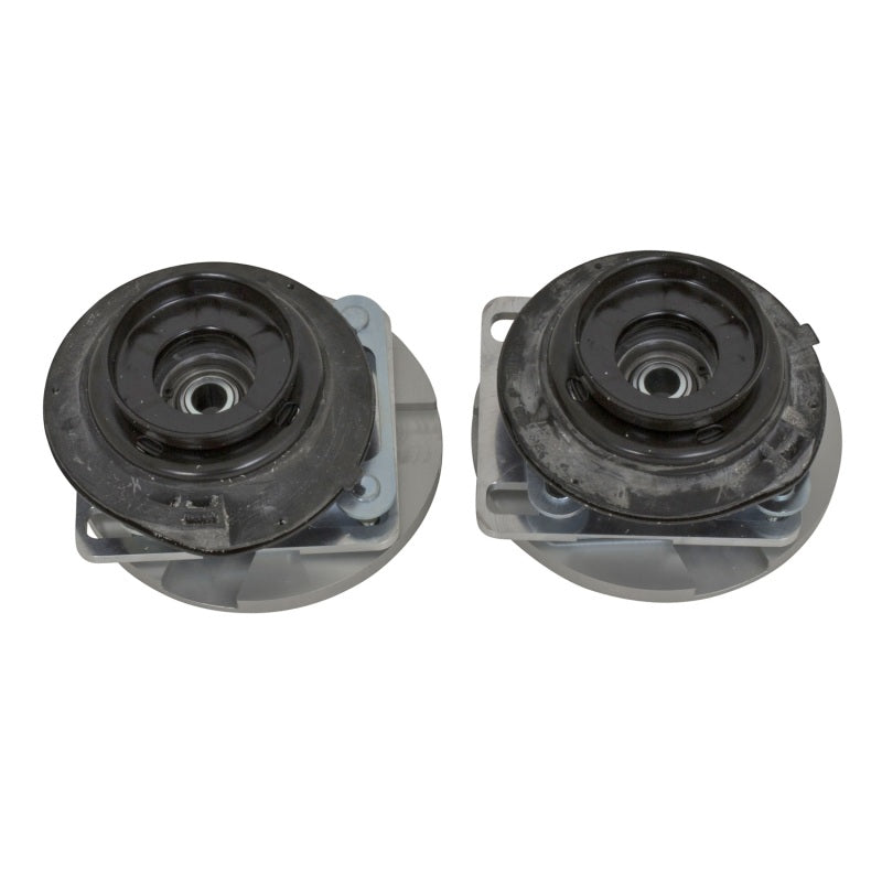 Kit de plaque de carrossage pour Mustang BBK 05-14 - Finition anodisée argent