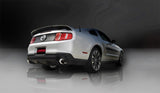Échappement arrière sport poli pour Ford Mustang GT/Boss 302 5.0L V8 Corsa 11-14