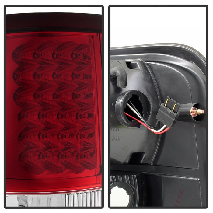 Feux arrière LED Xtune Ford F150 Styleside 04-08 Rouge Clair ALT-ON-FF15004-LED-RC