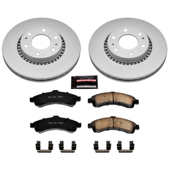 Kit de freins avant Power Stop 04-05 Buick Rainier Z17 Evolution Geomet avec revêtement