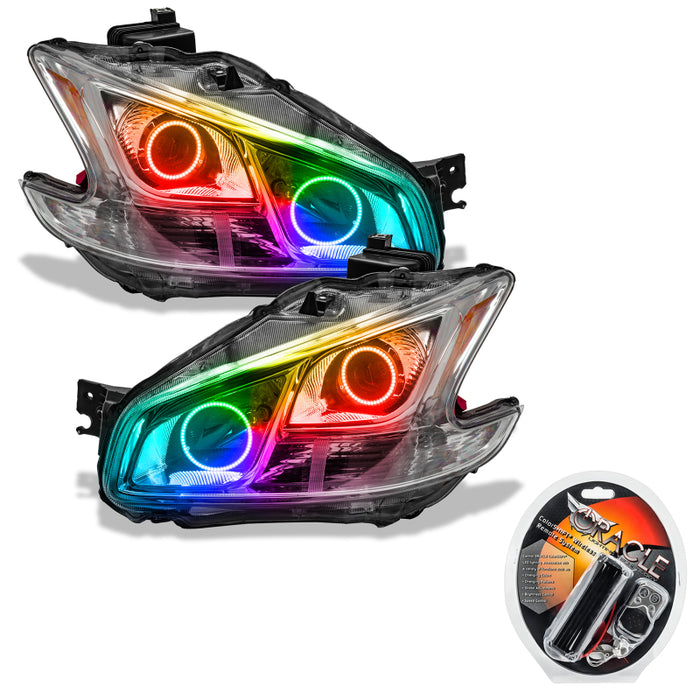 Oracle 09-13 Nissan Maxima SMD HL (non HID)-Chrome - ColorSHIFT VOIR LA GARANTIE