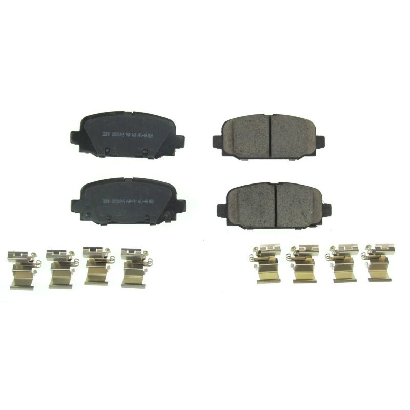 Plaquettes de frein arrière Power Stop 18-19 Jeep Compass Z17 Evolution en céramique avec matériel