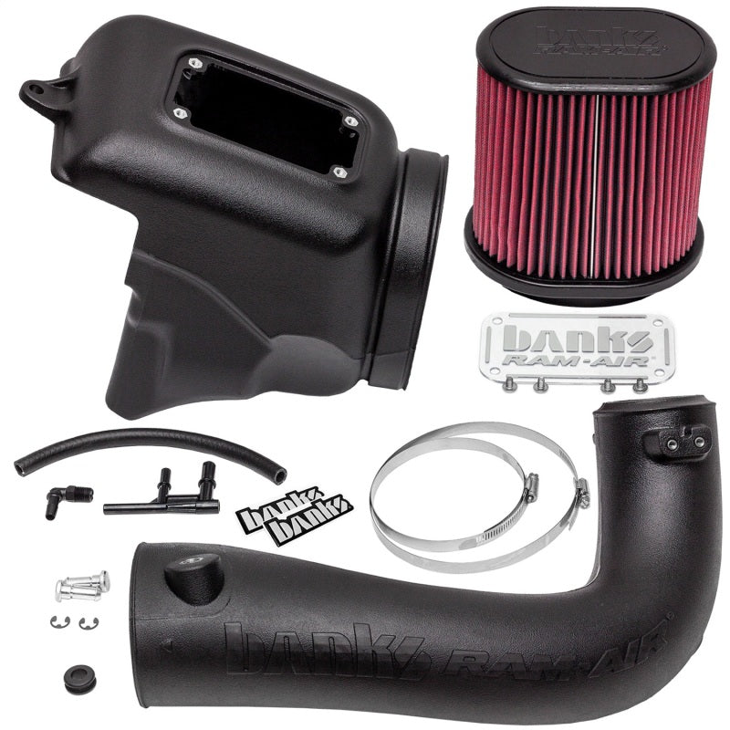 Système d'admission d'air Ram-Air pour Jeep 2.0L Turbo Wrangler (JL) 18-21 de Banks Power