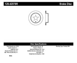 Rotor arrière droit percé StopTech 03-07 Infiniti FX35/45