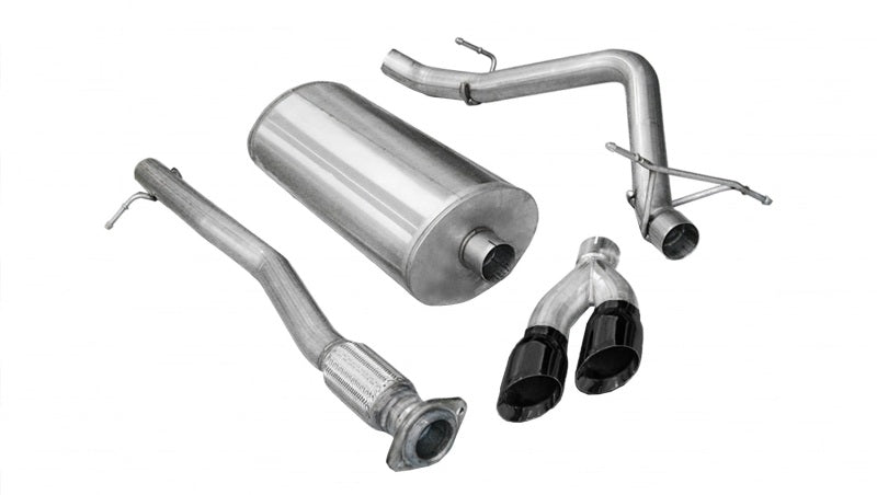 Corsa 2009-2009 Chevrolet Silverado Crew Cab/Short Bed 1500 4.8L V8 Black Sport Cat-Back Exhaust