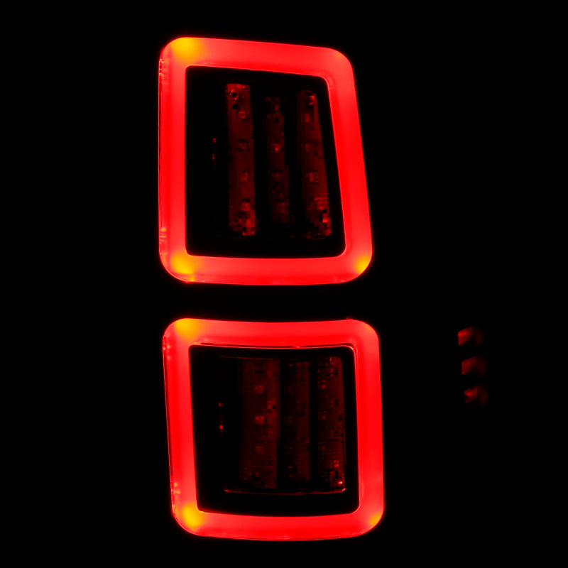 Feux arrière à LED ANZO 13-17 Dodge Ram 1500/2500/3500 Fumés