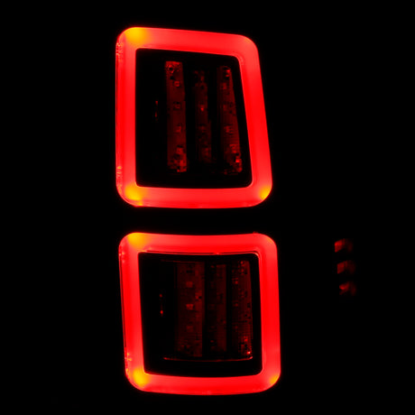 Feux arrière à LED ANZO 13-17 Dodge Ram 1500/2500/3500 Fumés