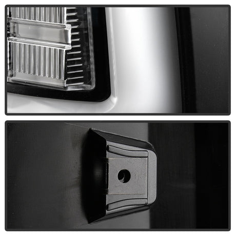 Feux arrière à DEL pour Dodge Ram 2013-2014 Spyder - Tout noir ALT-YD-DRAM13V2-LED-BKV2
