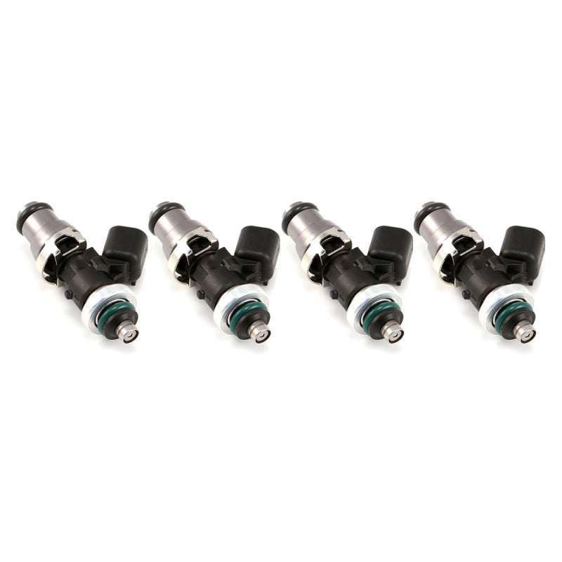 Injecteurs Dynamics 1340cc - Longueur 48 mm - Partie supérieure grise 14 mm - Joint torique en L 14 mm (entretoise basse R35) (lot de 4)
