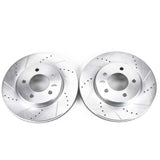 Disques de frein avant percés et fendus Power Stop 04-08 Chrysler Pacifica Evolution - Paire