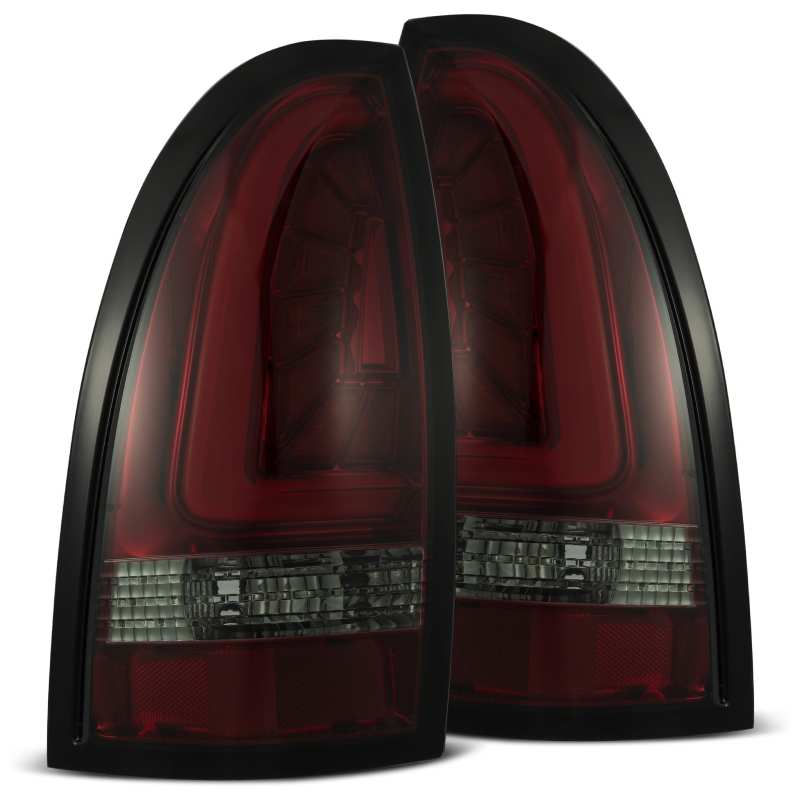 Feux arrière à LED AlphaRex 05-15 Toyota Tacoma PRO-Series Rouge Fumé