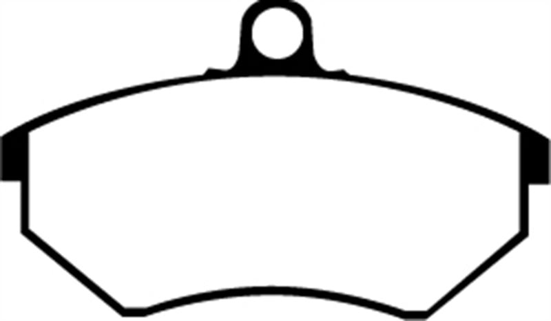 Plaquettes de frein avant EBC 89-93 Volkswagen Corrado 1.8 Supercharged Ultimax2