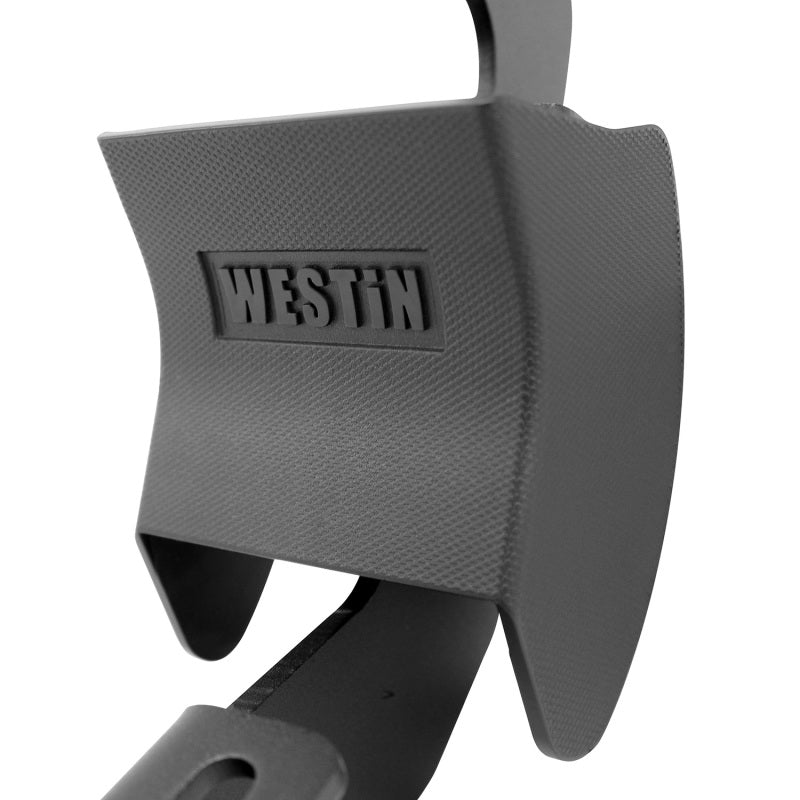 Marchepieds Westin Nerf pour Chevy Silverado Crew Cab R7 2007-2018 - Noir