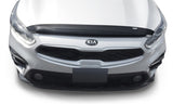 Protecteur de capot à profil bas AVS 19-23 Kia Forte Carflector - Fumé