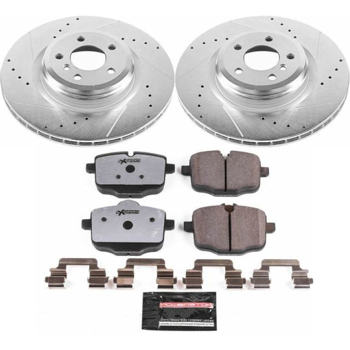 Kit de freins arrière Power Stop 10-15 BMW 550i GT Z26 Street Warrior