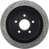 Rotor arrière gauche rainuré et percé StopTech pour Chevrolet Corvette 97-10
