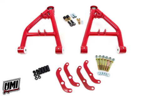 Bras avant inférieurs tubulaires UMI Performance 64-72 GM A-Body Joint à rotule standard Max Corner Max