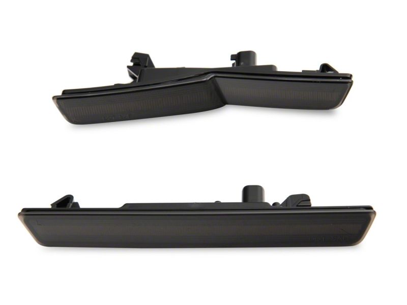 Feux de position latéraux à LED Raxiom 18-23 Dodge Challenger Widebody Axial Series avant et arrière - Fumés