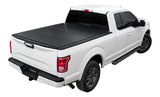 Housse de protection à trois volets Access LOMAX pour Ford Super Duty F-250/F-350/F-450 2017+ - Boîte de 6 pieds 8 pouces en fibre de carbone