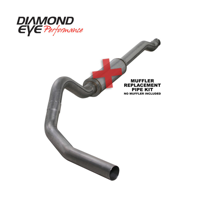 KIT Diamond Eye 4 pouces CB SGL SS : 03-07 FORD 6.0L F250/F350