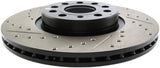 Disque de frein sport fendu et percé StopTech
