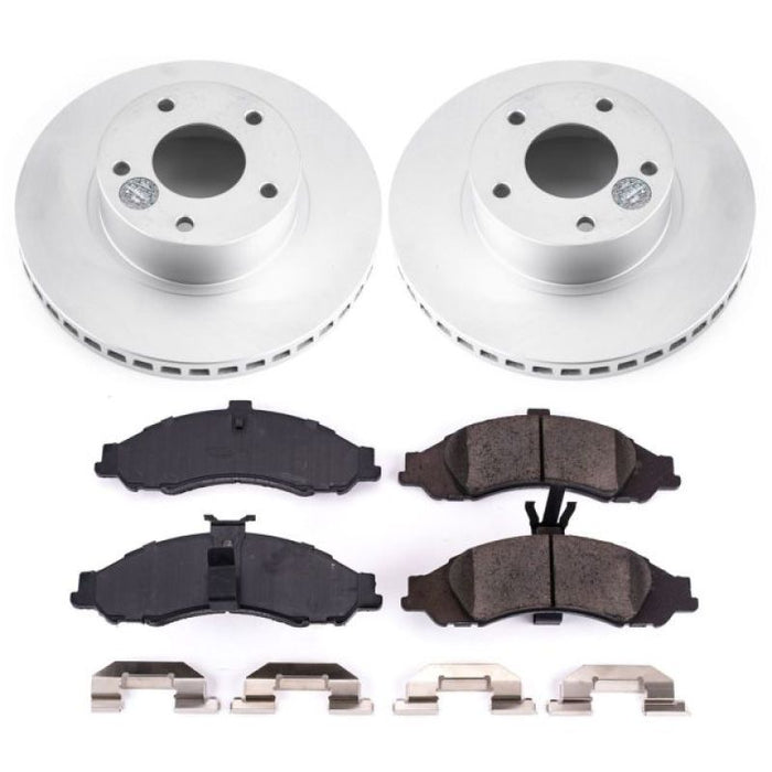 Power Stop 2004 Pontiac GTO Front Z17 Evolution Geomet Coated Brake Kit