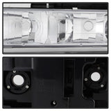 xTune Chevy Suburban 94-98 Headlights w/ Corner & Parking Lights 8pcs Chrome HD-JH-CCK88-AM-C-SET
