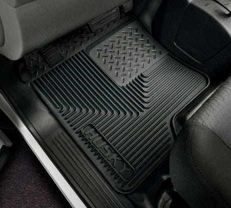 Tapis de sol avant noirs robustes et sur mesure Husky Liners 04-09 Ford F-150