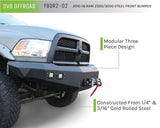 Pare-chocs avant DV8 Offroad 10-14 Dodge Ram 2500/3500