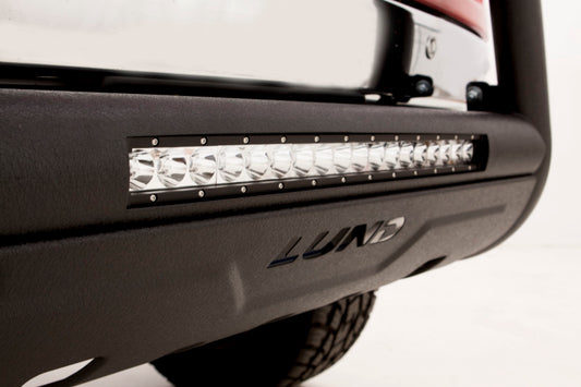 Lund 10-17 Dodge Ram 2500 Bull Bar w/Light & Wiring - Black