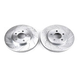 Disques de frein avant Power Stop 03-11 Ford Crown Victoria Evolution percés et fendus - Paire