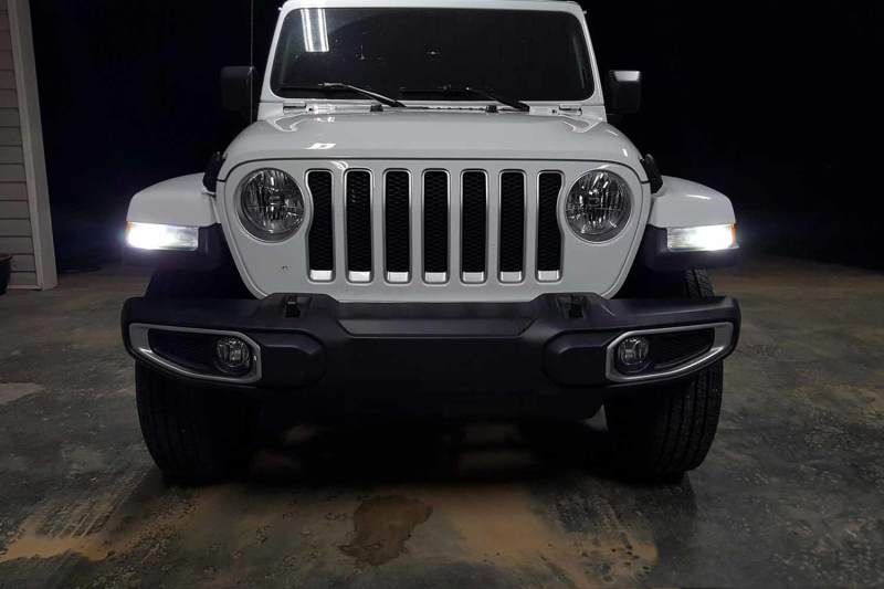 Clignotant avant Diode Dynamics JL Wrangler Stage 1 (ampoule LED 7443 HP48 - blanche et - ambre)