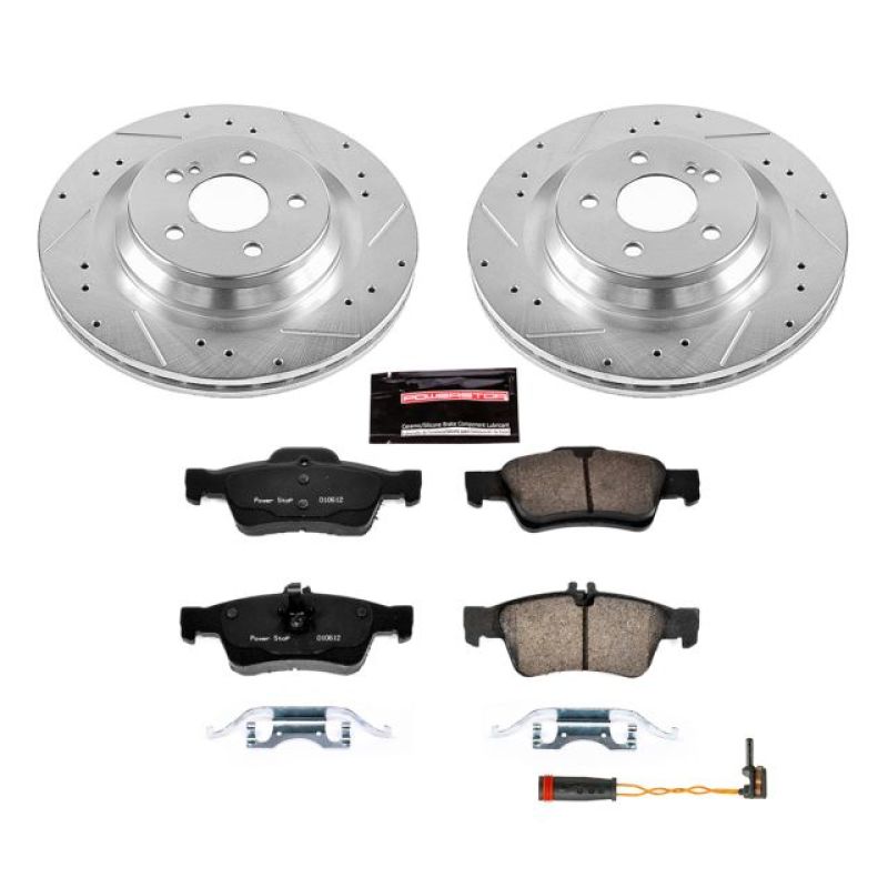 Power Stop 09-14 Mercedes-Benz CL550 Rear Z23 Evolution Sport Brake Kit