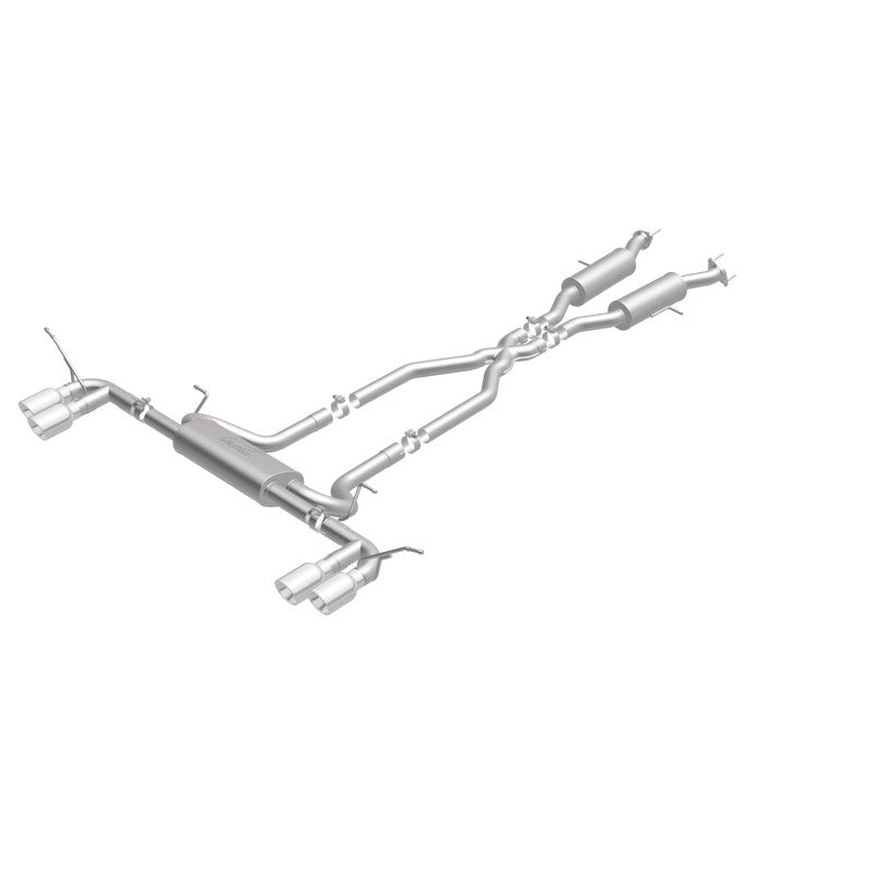 Cat Back MagnaFlow, SS, 2,5 po, pointe polie quadruple fendue de 4 po 14-15 Jeep Grand Cherokee 3,6 L/5,7 L V6/V8