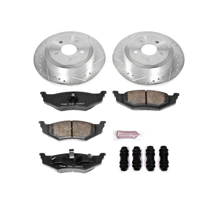 Kit de freins sport Power Stop 95-00 pour Chrysler Cirrus Z23 Evolution arrière