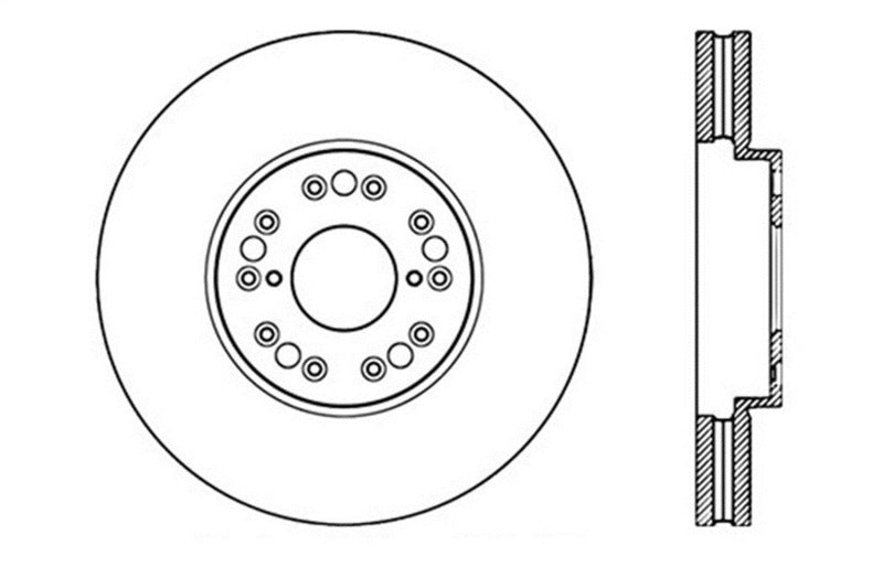 StopTech 93-05 Lexus GS300/GS350/GS400/GS430/GS450H / 00-05 Lexus IS300 / 93-94 Lexus LS400/LS430/L