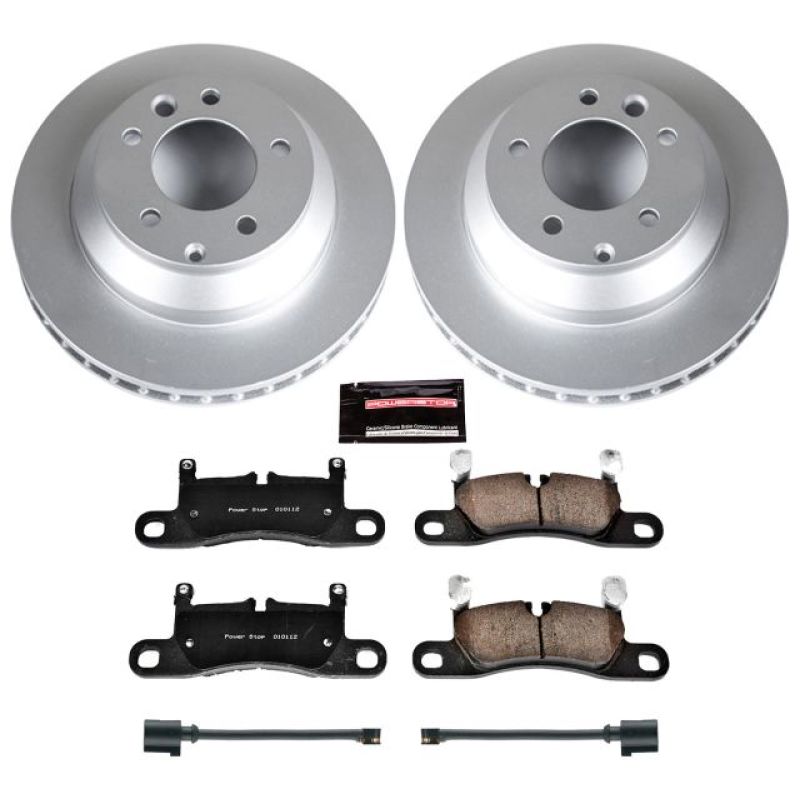 Kit de freins arrière Power Stop 11-18 Porsche Cayenne Z23 Evolution Sport Coated