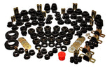 Ensemble de bagues principales Hyper-Flex noires pour Jeep JK 2 portes 07-11 Energy Suspension