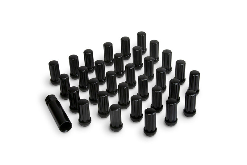 ICON Alloys Lug Nut Kit Black - 14x1.5 - 32 Lug Nuts w/ Key