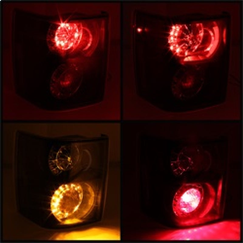 Feux arrière LED Spyder Land Rover Range Rover HSE 03-05 Noir ALT-YD-LRRRH03-LED-BK