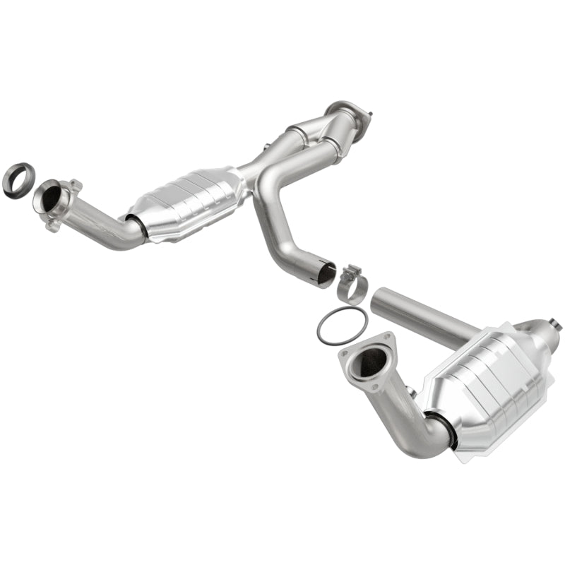 MagnaFlow Conv DF 02-06 Cadillac Truck. 8 5.3L Double Conv. Ensemble de tuyaux en Y 2 roues motrices/Chevy Truck 99-07