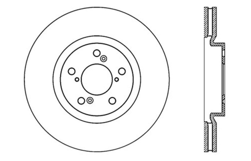 Disque de frein sport percé StopTech