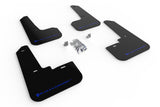 Bavette garde-boue Rally Armor 20-22 Subaru Legacy noire UR avec logo bleu