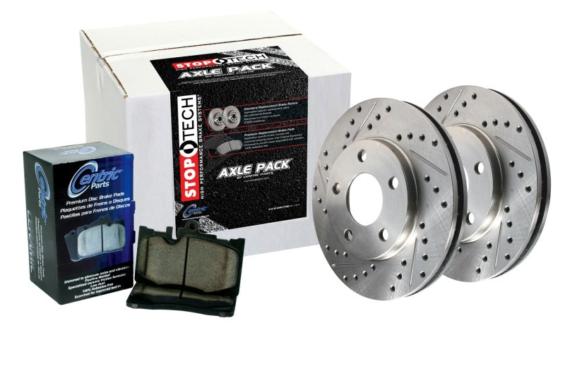 Sport Axle Pack Drilled Rotor, 4 Wheel