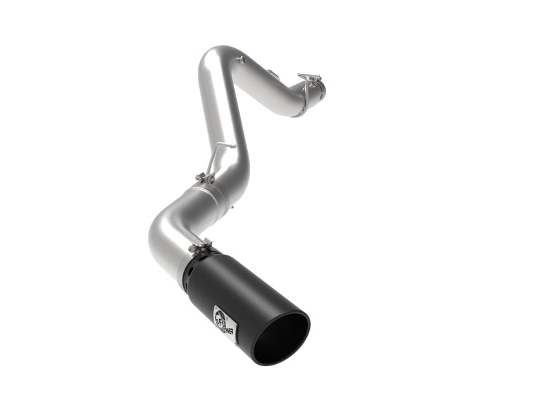 Système d'échappement arrière DPF aFe Large Bore-HD 5 IN 409 SS avec embout noir pour camion GM 20-21 V8-6,6 L